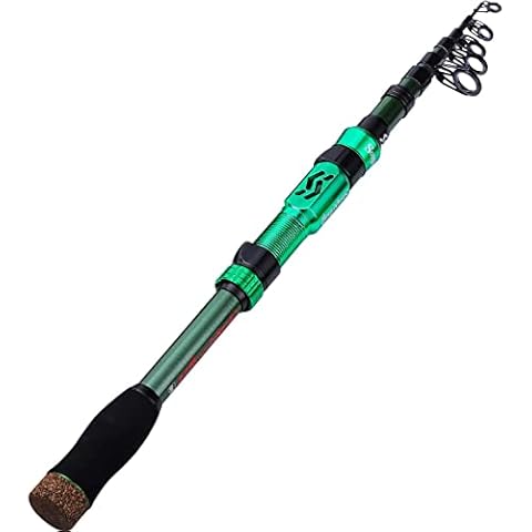 Sougayilang Telescopic Fishing Rod for Travel Cover