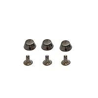 200 Pezzi Borchie Punk Abbigliamento In Pelle Scarpe Rivetto - Foto 2