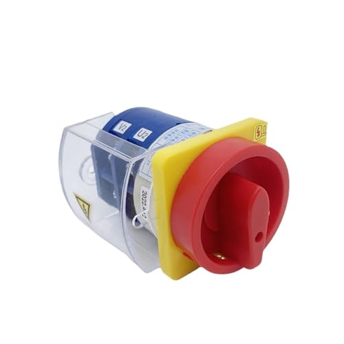 Interruptor de Leva HZ12-40/04 con cubierta protectora para evitar arranques accidentales 2