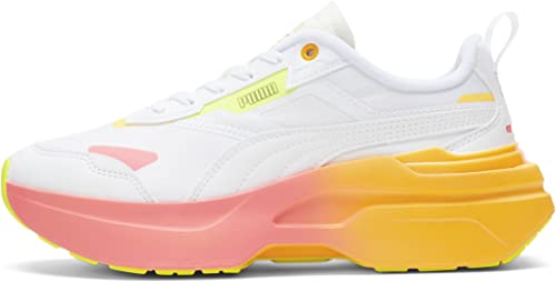 PUMA Kosmo Rider Summer Squeeze Puma White/Lime Squeeze 7.5 B (M)