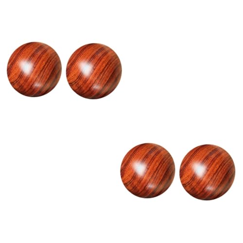 HOMOCONO 2sets Hand Muscle Stretcher Balls 5cm Massage Balls for Hand Therapy Reflexology Tools for Elderly 2pcs*2