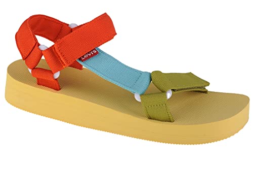 Levi's Cadys Low Sandal 233029 109 70, Womens sandals, yellow, 40 EU