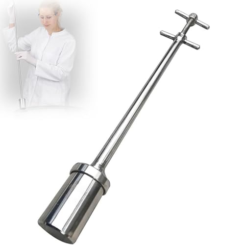 Tubo de muestra líquido, acero inoxidable resistente a altas temperaturas, capacidad de 100 ml para muestreo preciso de profundidad fija, apto para laboratorio e industrial