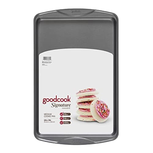 GoodCook Signature Baking Sheets, 15 x 10, Grey Non-stick