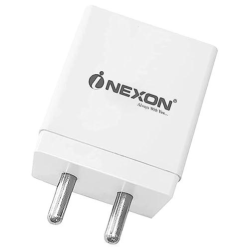 Image of 20W Dual Port USB & Type C PD Fast Charger FOR Samsung Galaxy S21 FE 5G 20W QC + PD USB Wall Fast Charger, Quick Charge 3.0 & Power Delivery 3.0 | 20W Dual Output Fast Charger /Adapter with QC & PD Technology USB 18W QC 3.0 Block for Samsung Galaxy, Note, Redmi, Mi, Oneplus, Oppo, Vivo Smartphones WITH 1 METER TYPE-C TO C CABLE - XH1, WHITE