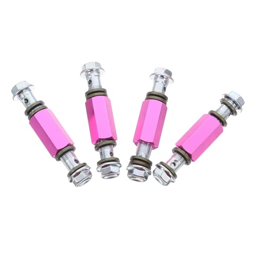 Adaptador de línea de freno de metal Mipcase de 4 piezas para eliminar fallos de presión