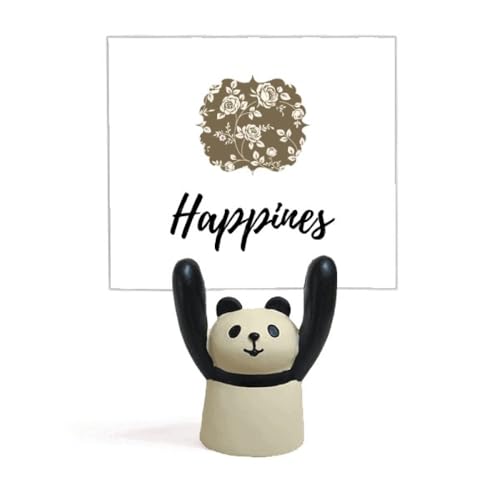 Rose dessin art fleur pince note panda pour ranger vos mémos et embellir le bureau