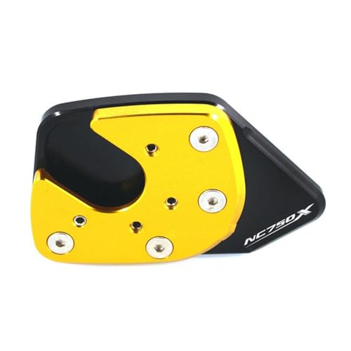 Extension béquille moto NC750X anti-enfoncement pour parking sur sol meuble