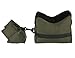 Liuer Set di Sacche da Tiro Anteriore e Posteriore Sacca Caccia Fucile Pistole Accessori Sacca Sport Fucili,Sacchetto da Tiro Anteriore,Bench Rest,Sabbia da Tiro (Verde Militare)