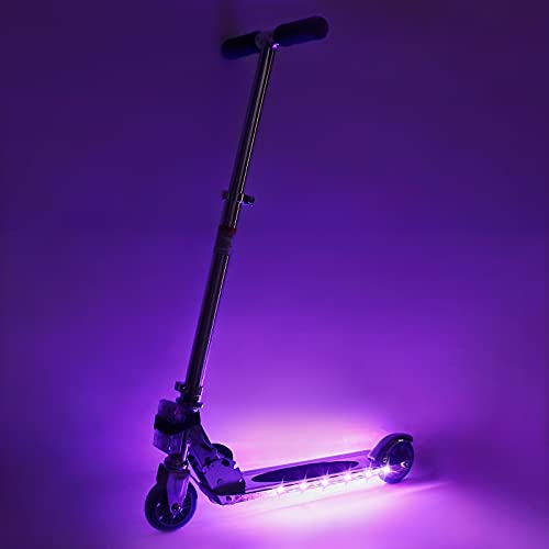 Waybelive LED Scooter Deck Light, Remote Control Skateboard...