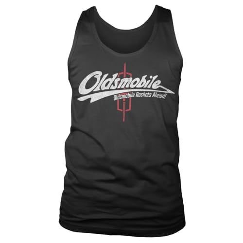 Débardeur Oldsmobile pour homme avec logo Rockets Ahead imprimé rétro