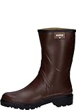 Decksohle: Textil Aigle Herren Bison Gummistiefel, Marron, 44 EU