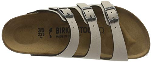 Image of Birkenstock FLORIDA, womens Sandal, Pull Up Stone, 2.5 UK (35 EU)