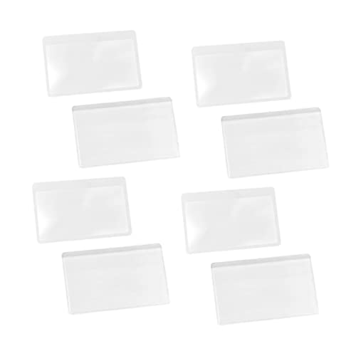 NIYANGLE 1set Portable Creative Magnifier Glasses for and Observation for Jewelry Stamps Coins and Durable Magnifying Lens 8pcs