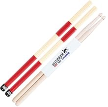 Model: Hot Rods - the classic among the rods Lower volume than drumsticks Consists of 19 birch wood dowels Length: 410 mm 1 pair of Keepdrum drumsticks