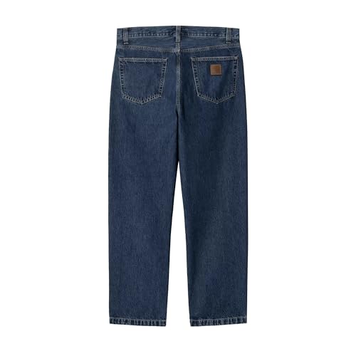 Carhartt WIP Aaron Pant in blue stone washed