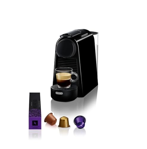 Nespresso DeLonghi Essenza Mini EN85.B Semi-Automatic Coffee Machine Pod Coffee Maker 0.6 L