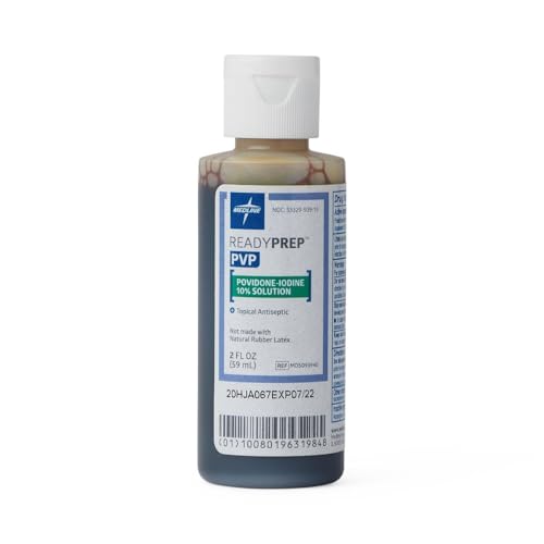 Povidone Iodine Prep Solution, 2 oz.,1,Each,MDS093940H