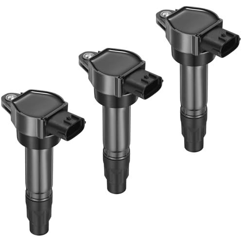 Image of BDFHYK Ignition Coil Packs Compatible with Smart Fortwo l3 1.0L 2008 2009 2010 2011 2012 2013 2014 2015 Coil for UF681 36-8276 GN10674 ICA64178 ICA64270 Set of 3