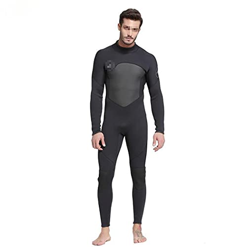 Combinaison de plongée homme 1,5mm néoprène noir et bleu marine pour session d'été - 4