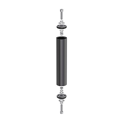 ledscom.de Distanzstück, für Garten-Erdspießleuchten, schwarz, 15cm, 32mm Ø