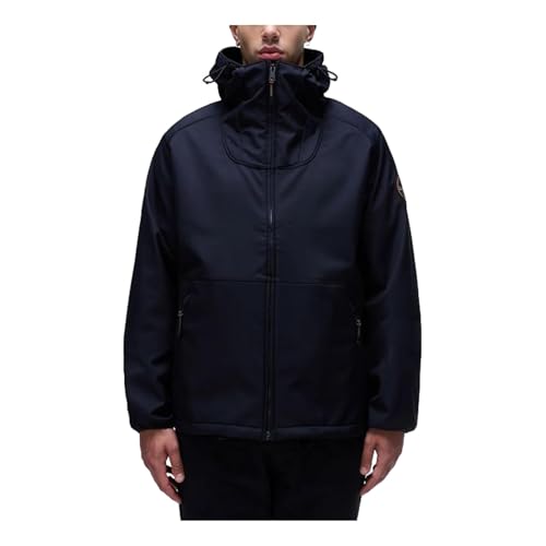 Veste de sport Napapijri coupe-vent noir homme vêtement outdoor léger
