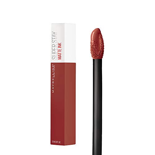 Image of Maybelline New York Super Stay Matte Ink Liquid Lipstick, 115 Founder, 5g & Maybelline New York Super Stay Matte Ink Liquid Lipstick, Seeker, 5g