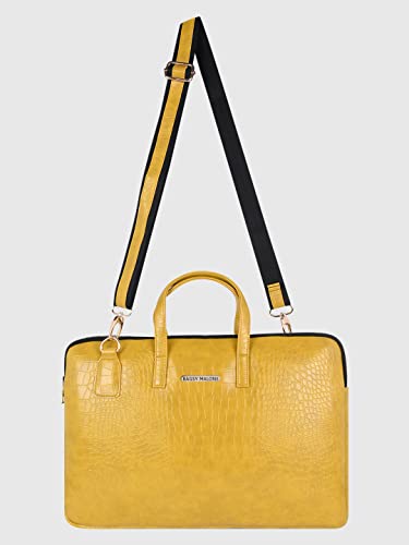 Image of Bagsy Malone Vegan Leather Unisex Laptop Bag-LB0014