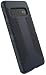 Speck Samsung Galaxy S10 Drop Protection Slim Rubber No-Slip Enhanced Grip Textured Presidio Grip Cover Case - Blue/Black