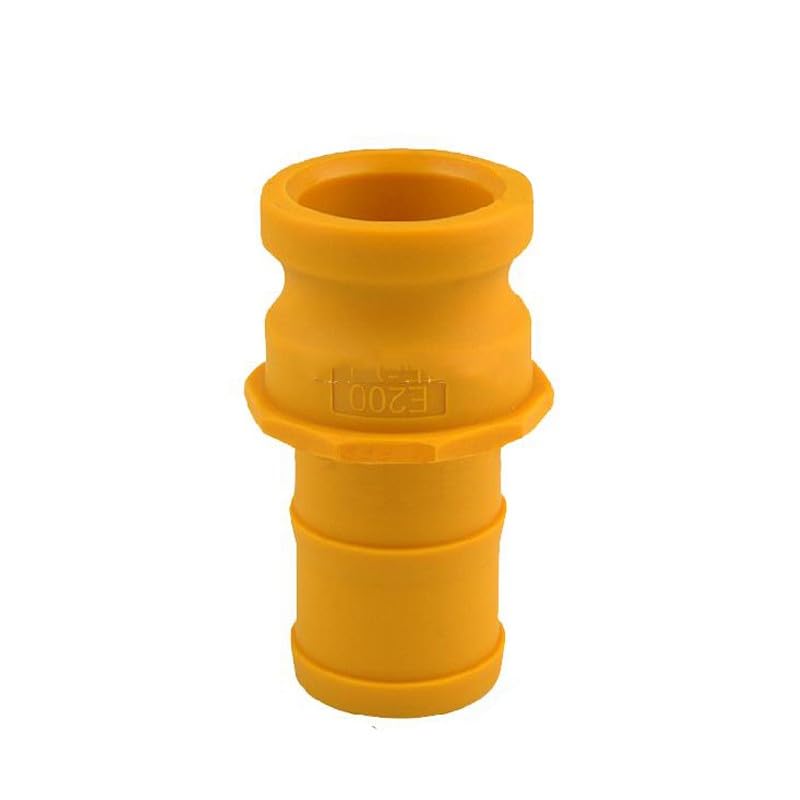 Acoplamientos camlock de nailon DN15 a DN50 tipo E 1-1/4 accesorios de tubería plástica