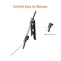 Amazon Basics Feste TV-Wandhalterung für 12 bis 40-Zoll Fernseher und VESA, 30.5-101.6 cm, Schwarz, 200 x 200 (Packung mit 2) – Ansicht 3