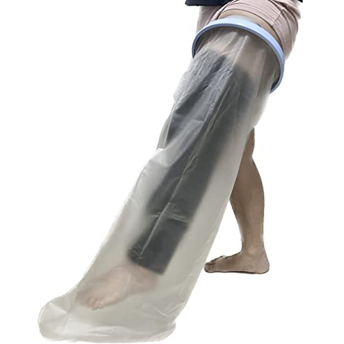 Waterproof Leg Cast Shower Protector For Adult L3, Cast Cover For Shower Full Leg Watertight Protection To Broken Leg, Orthopedic Boots, Knee Replacement Surgery, Acl Post Surgery Reusable #TOP7