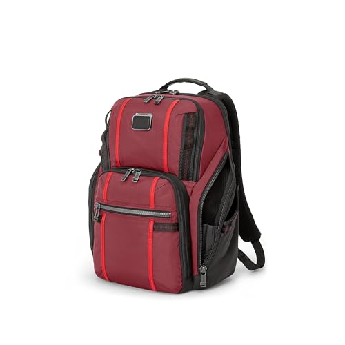 Image of TUMI - Alpha Bravo Search Backpack - Laptop Backpack for Men & Women - Backpack for Work & Travel - 17.0 inch X 14.0 inch X 8.3 inch - Desert Red