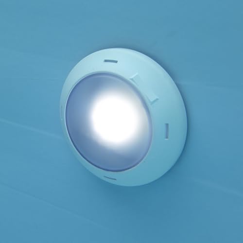 Proyector Led Blanco Gre PLWPB de 16 W para piscinas elevadas de madera 5