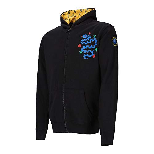 Inter Felpa Cappuccio, Bambino, Nero, 12