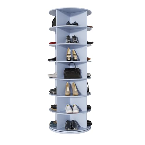 Zapatero giratorio 360   estante de esquina