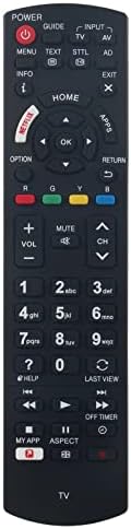 Replacement Remote For Sharp AQUOS TVs - GB004WJSA Compatible With Netflix Button Included