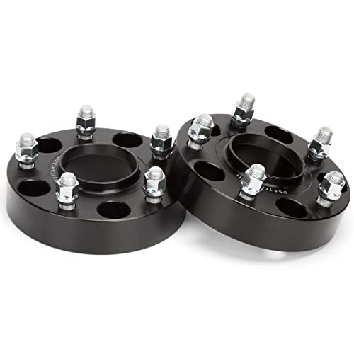 5X5.5 Hubcentric Wheel Spacers For Dodge Ram 1500 2002-2010, Durango 2004-2009, Dakota 2005-2011, Dynofit 1.5 Inch 4Pcs 5X139.7 Solid Forged Wheels Spacer 9/16 Stud 77.8Mm Hub For 5 Lug Wheels #TOP5