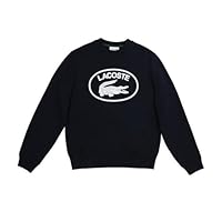 Lacoste Men's Orginals Relax Fit Sweat, Blue, Large