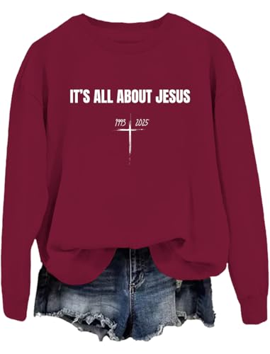 It's All About Jesus Sweatshirt Its All About Jesus Christian Hoodie