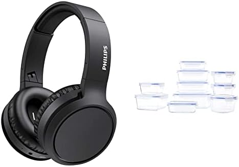 Philips H4205BL/00 Casque Bluetooth Supra-Auriculaire - Bass Boost, 29h Autonomie, Confort Pliable - Blanc Mat/Bleu