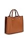 Imagen de GUESS bolso de hombro Meridian II Girlfriend Satchel Cognac marrón