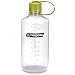 Nalgene Tritan 32-Ounce Narrow Mouth BPA-Free Water Bottle, Clear