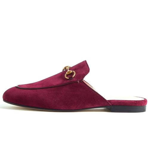 Mule Slippers for Women, Comfortable Closed Round Toe Work Dress Slip on Slipper, Simple Solid Color Slingback Casual Walking Daily Low Flats Heels