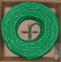 Aurum Cables CAT6 1000 ft Ethernet Network Cable - CCA - 4 Pair - with Crimp Tool - 550 MHz - w/Sequential Foot Marking - Blue