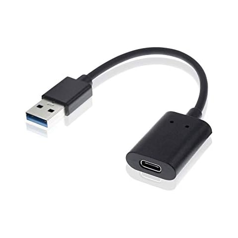 ADWITS Cable Adaptador USB A a USB C, USB 3.0 Macho a Tipo C 3.1 Conversor de Datos y Carga Hembra para PC portátil Samsung Note HTC 10 LG G5 Lumia950 y más Cover