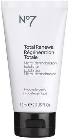 No7 Total Renewal Micro-dermabrasion Face Exfoliator smoother radiant skin