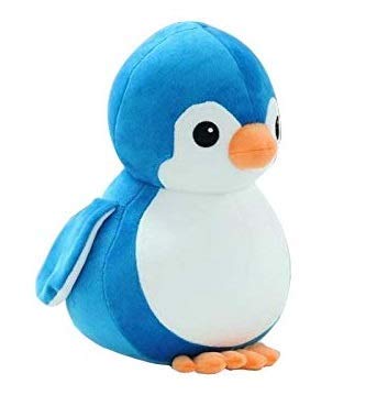 Image of Adorable Blue Penguin Plush Toy - Soft, Cuddly, Cute, Perfect for Gifting, Collecting, and Spreading Sweet Berry Joy (28 Cm)