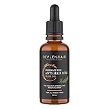 Aceite para el cabello de arroz de romero