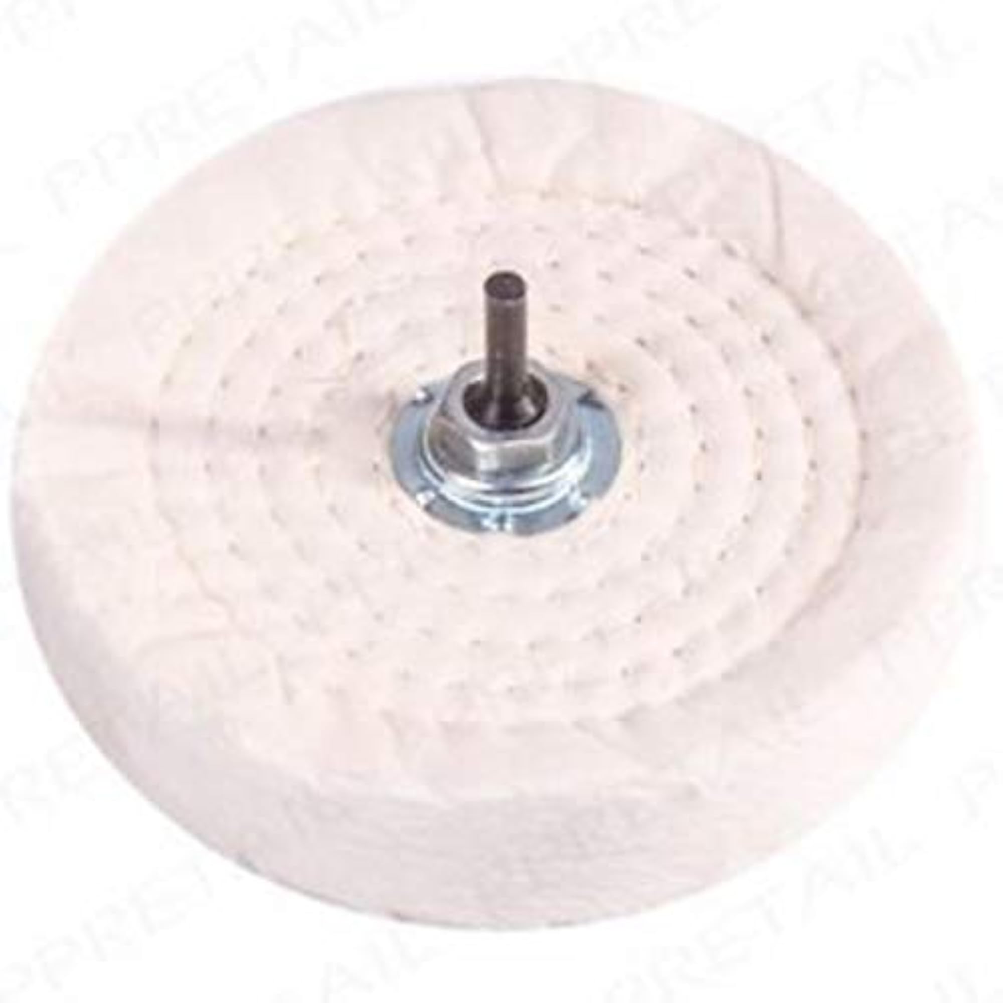 No 2, 6-inch Extra Thick Cotton Buffing Wheel